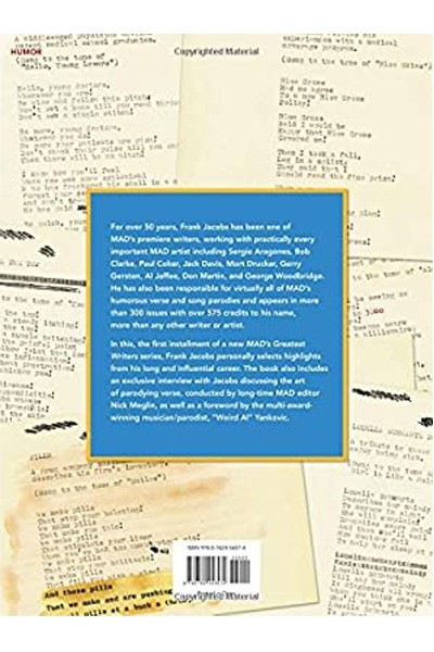 MAD's Greatest Writers: Frank Jacobs : Five Decades of His Greatest Works image 2