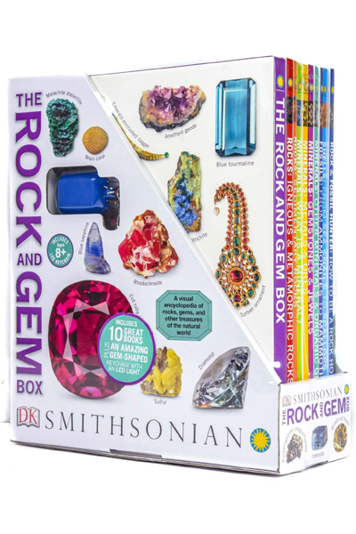 The Rock and Gem Box (10 Hardcover books set)