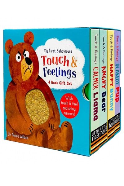 My First Behaviours: Touch & Feelings 4 Book Gift Box Set (Board Book)