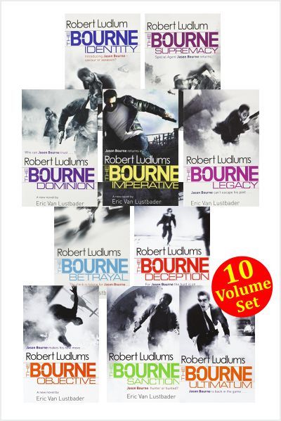 Robert Ludlum & Eric Van Lustbader Series (10 vol set)