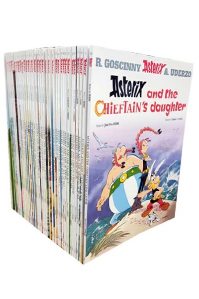 The Complete Asterix Box Set (All New Complete Set of 39 Books)