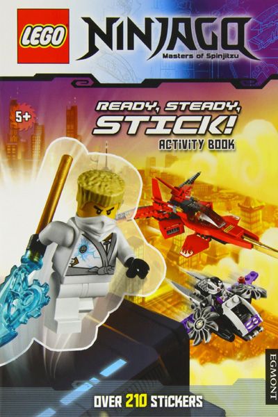 Lego Ninjago: Ready Steady Stick Activity Book