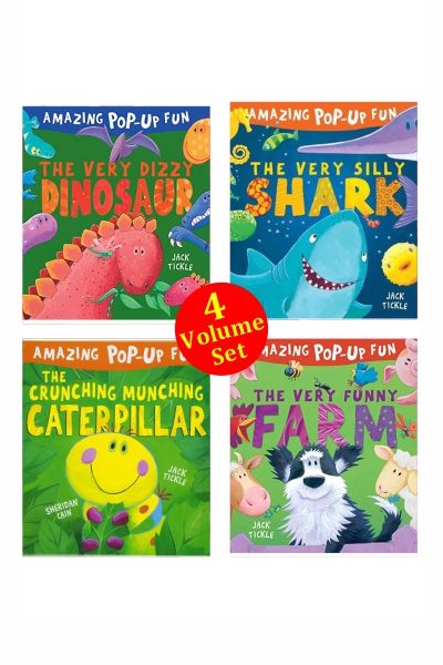 LT: Peek-a-boo Pop-ups Series Board Book (4 Vol Set)