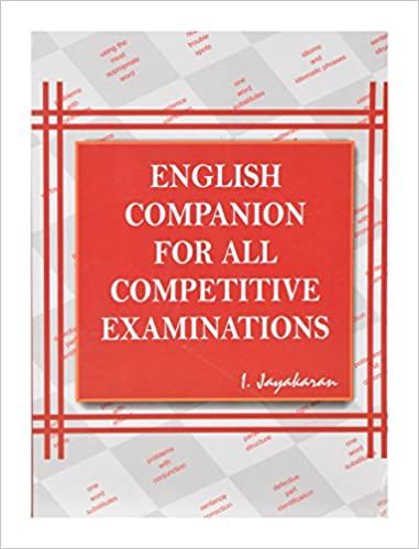 English Companion for All Competitive Examinations