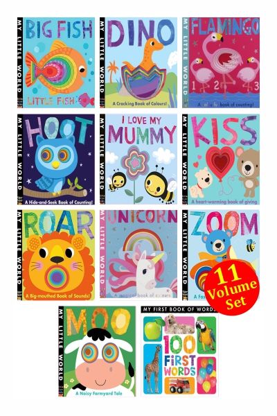 LT: My Little World Concentric Board Books (11 Vol. Set)