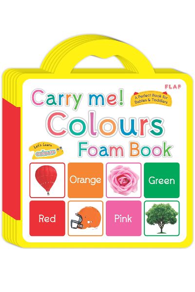FLAP - Carry Me! Colours Foam Book