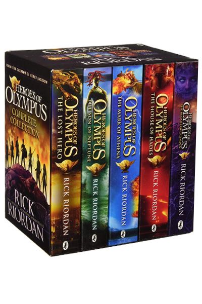 Heroes of Olympus Complete Collection (5 Book Slipcase)