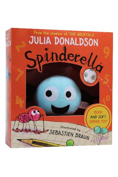 Julia Donaldson - Spinderella Book & Soft Spider Toy