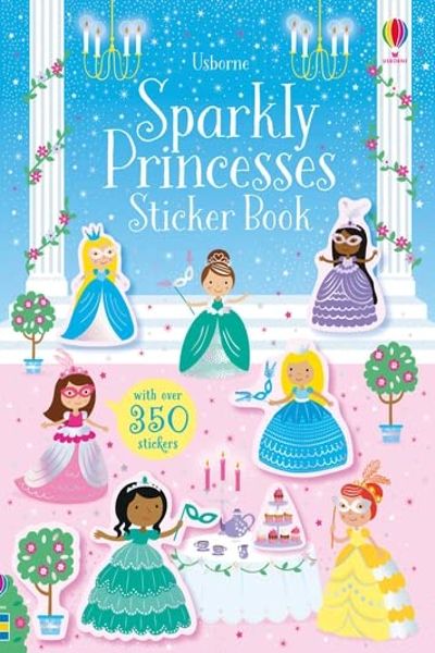 Usborne: Sparkly Princesses Sticker Book