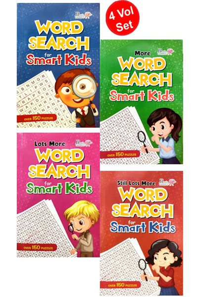Brain Games: Word Search Series (4 Vol.Set)