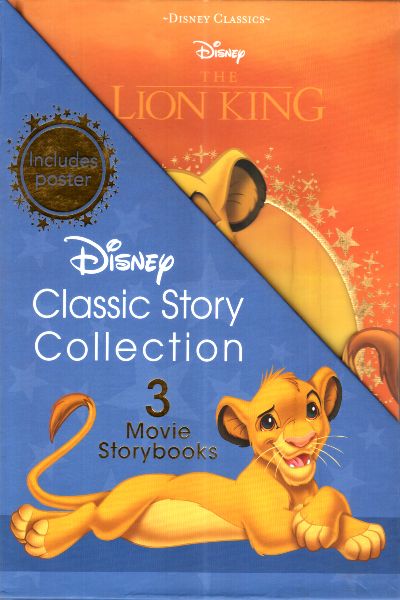 Disney Classic Story Collection: 3 Movie Storybooks (The Lion King/Peter Pan/ Mickey Mouse)