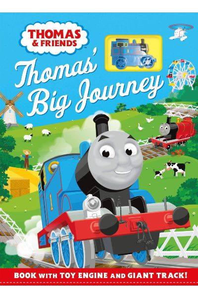 Thomas & Friends: Thomas' Big Journey: Book With Toy Engine And Giant Track!