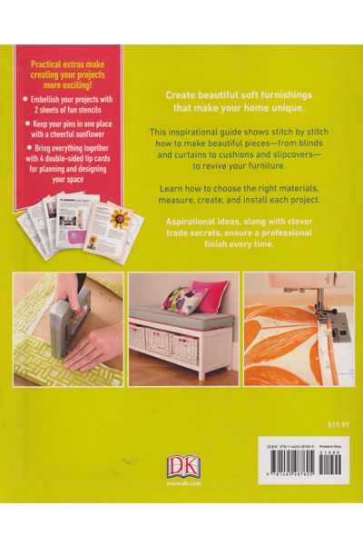 DK: Handmade Interiors: Make Your Own Cushions; Blinds; and Other Soft Furnishings image 2