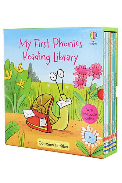 Usborne: My First Phonics Reading Library (15 Vol.Set)