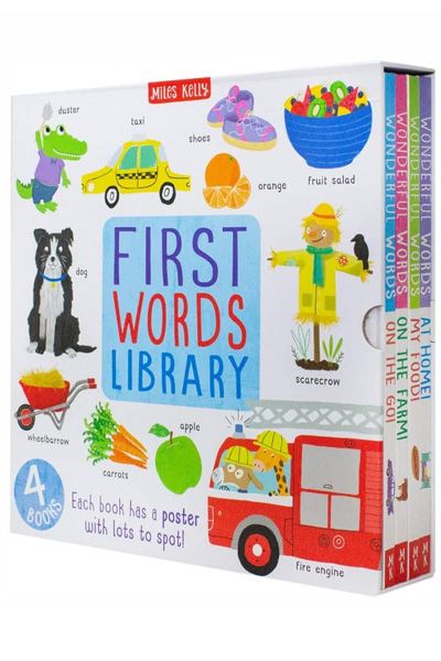 MK: First Words Library (4 Book Collection)