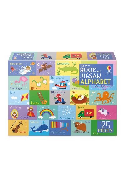 Usborne: Book and Jigsaw Alphabet