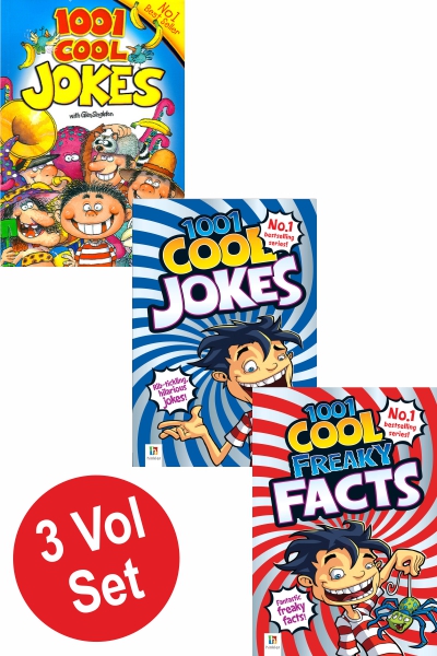 1001 Cool Jokes Series (3 vol set)