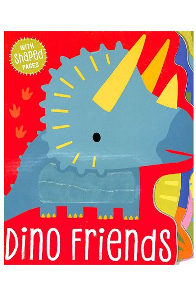 Dino Friends (with shaped pages) (Board book)
