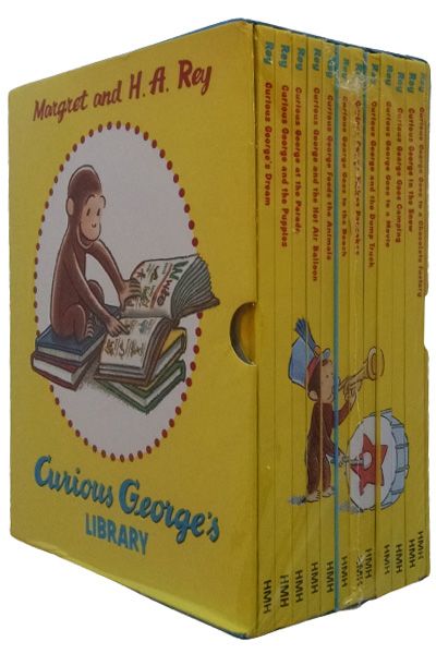 Curious George's Library (12 Book Box Set)