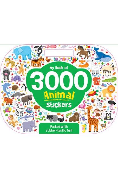 Book Of 3000 Animal Stickers