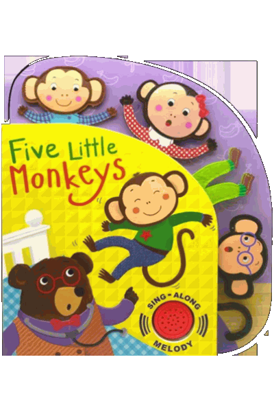 Five Little Monkeys (Sing-Along Melody) (Board Book)