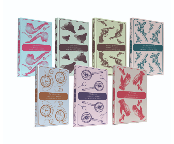 Complete Collection of Sherlock Holmes Collection (7 Vol.Set) H/B image 3