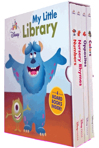 Disney: My Little Library (4 Board Book Collection)