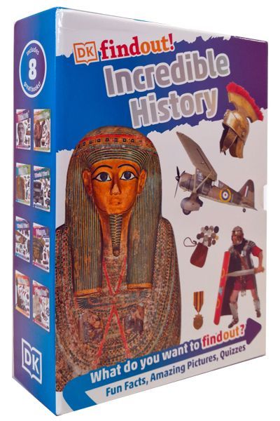 DK Find Out!: Incredible History Collection (8 Books Box Set)