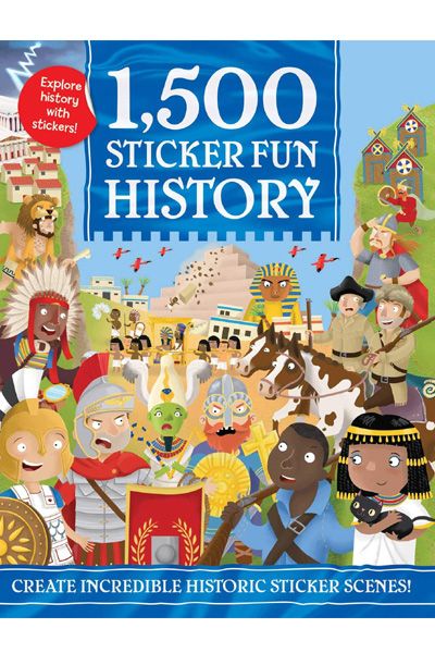 1,500 Sticker Fun History