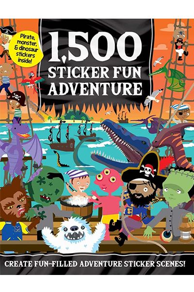 1,500 Sticker Fun Adventure