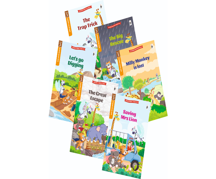 Woodpecker Readers Level 3: The Confident Reader Set Of Superhero Stories image 4