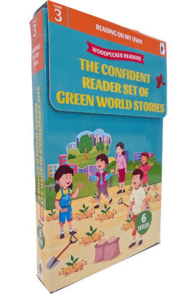 Woodpecker Readers Level 3: The Confident Reader Set Of Green World Stories