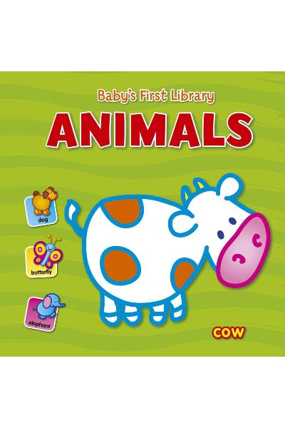 Baby's First Library: Animals (Board Book)