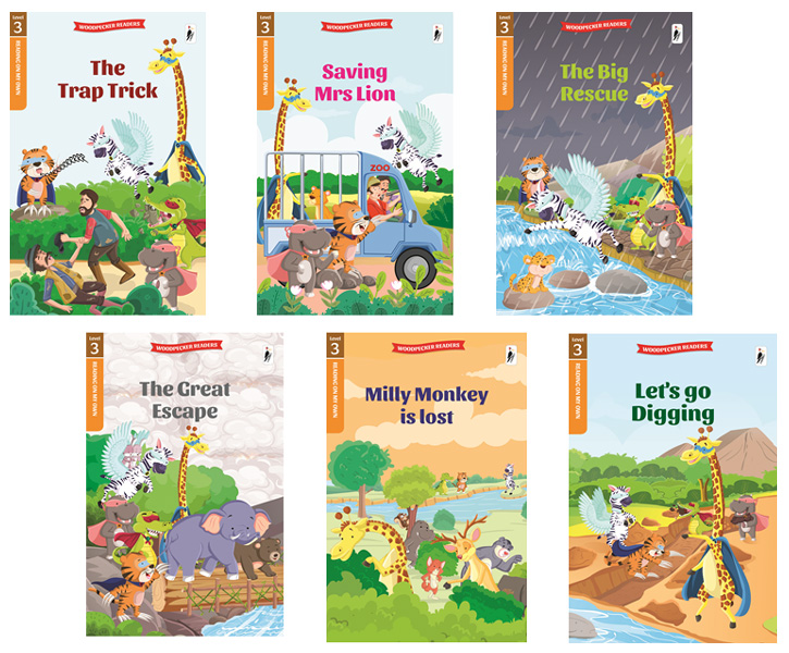 Woodpecker Readers Level 3: The Confident Reader Set Of Superhero Stories image 5
