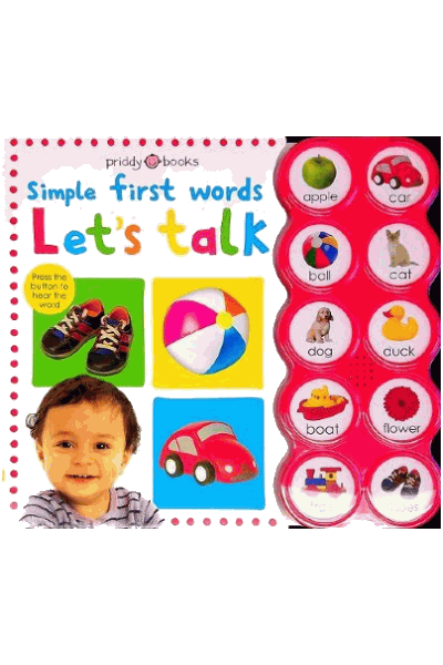 Simple First Words: Let's Talk (Board Book)