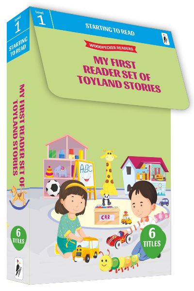 Woodpecker Readers Level 1: My First Reader Set Of Toy Stories (6 Vol. Box Set)