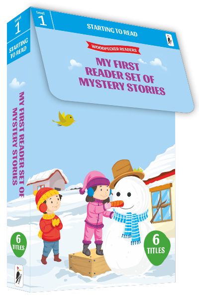 Woodpecker Readers Level 1: My First Reader Set Of Mystery Stories (6 Vol. Box Set)