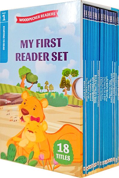 Woodpecker Readers: My First Reader Set Level 1 (18 Vol. Boxed Set)