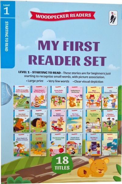 Woodpecker Readers: My First Reader Set Level 1 (18 Vol. Boxed Set) image 2