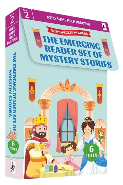 Woodpecker Readers Level 2: The Emerging Reader Set Of Mystery Stories (6 Vol. Box Set)