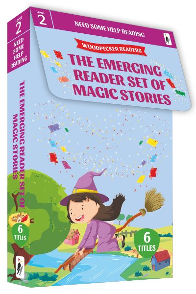 Woodpecker Readers Level 2: The Emerging Reader Set Of Magic Stories (6 Vol. Box Set)