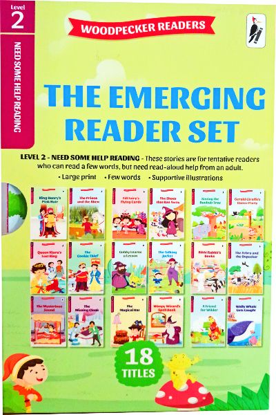 Woodpecker Readers: The Emerging Reader Set Level 2 (18 Vol. Boxed Set) image 2