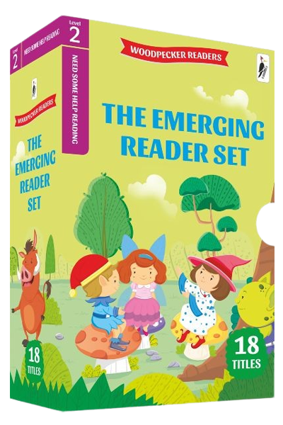 Woodpecker Readers: The Emerging Reader Set Level 2 (18 Vol. Boxed Set)