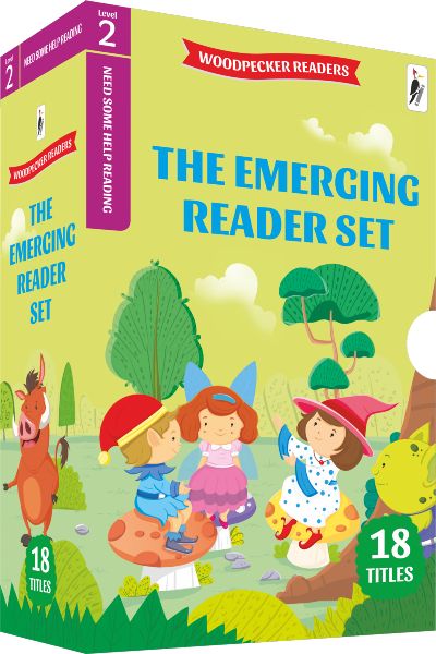 Woodpecker Readers: The Emerging Reader Set Level 2 (18 Vol. Boxed Set)