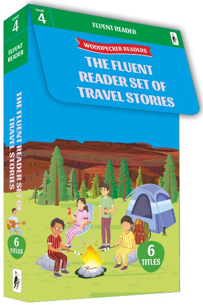 Woodpecker Readers Level 4: The Fluent Reader Set Of Travel Stories (6 Vol. Box Set)