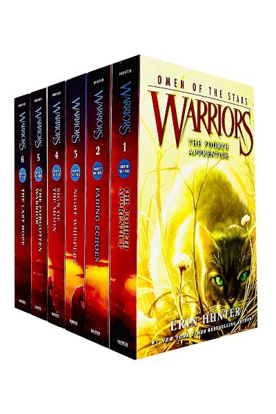 Warrior Cats Collection Series 4 (6 Books Set)