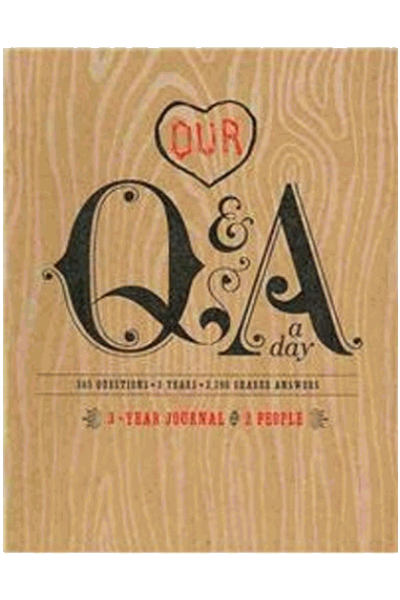 Our Q&A a Day: 3-Year Journal for 2 People